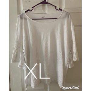 White peasant blouse